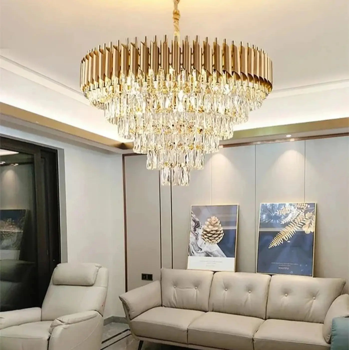Suspension Luminaire Elegant en Cristal - Xuler
