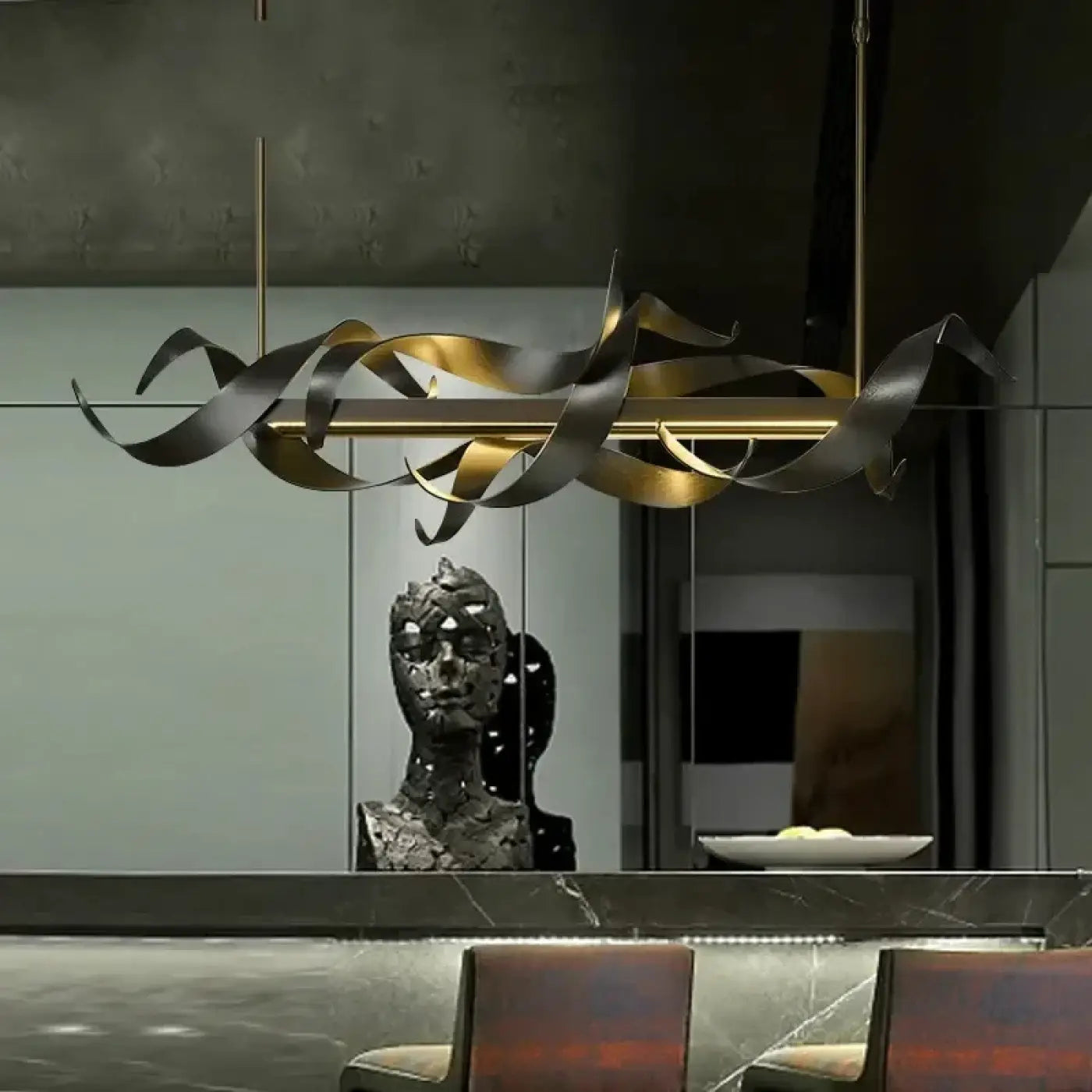 Suspension Luminaire Design en Metal - Boili
