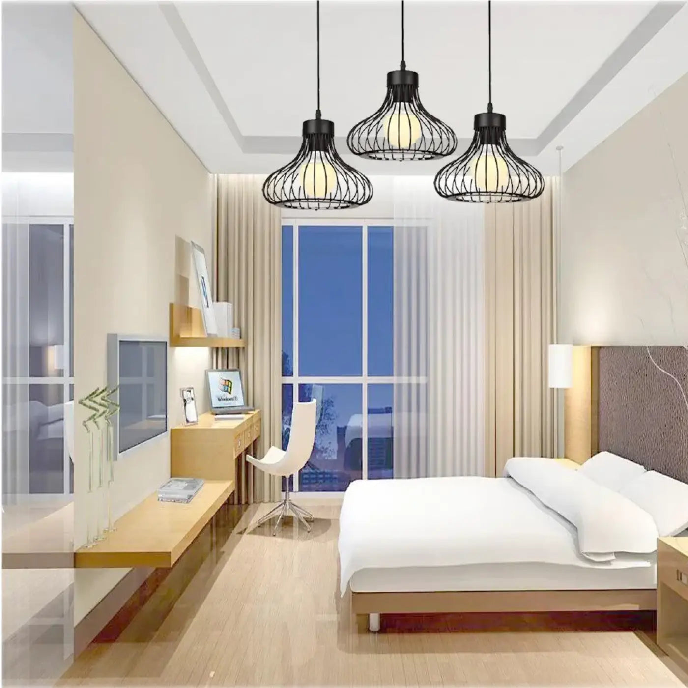 Suspension Luminaire Design en Metal - Cagys