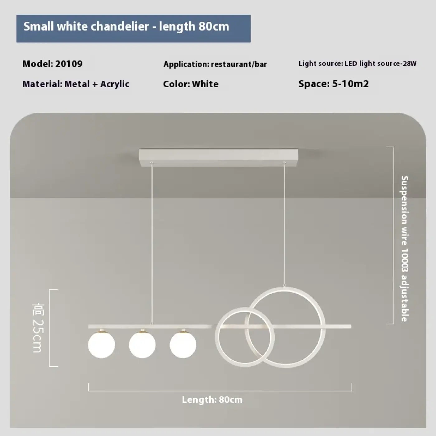 Suspension Luminaire Moderne - Dorosty