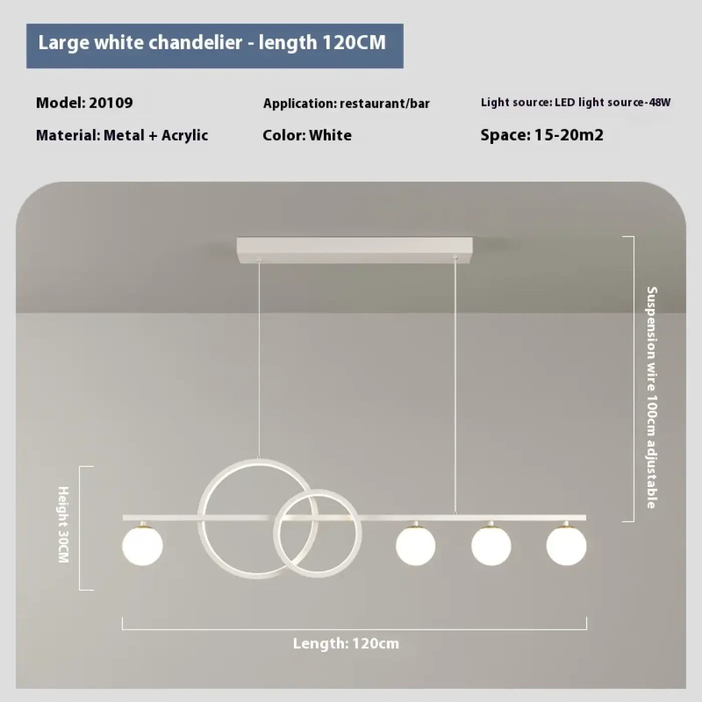 Suspension Luminaire Moderne - Dorosty