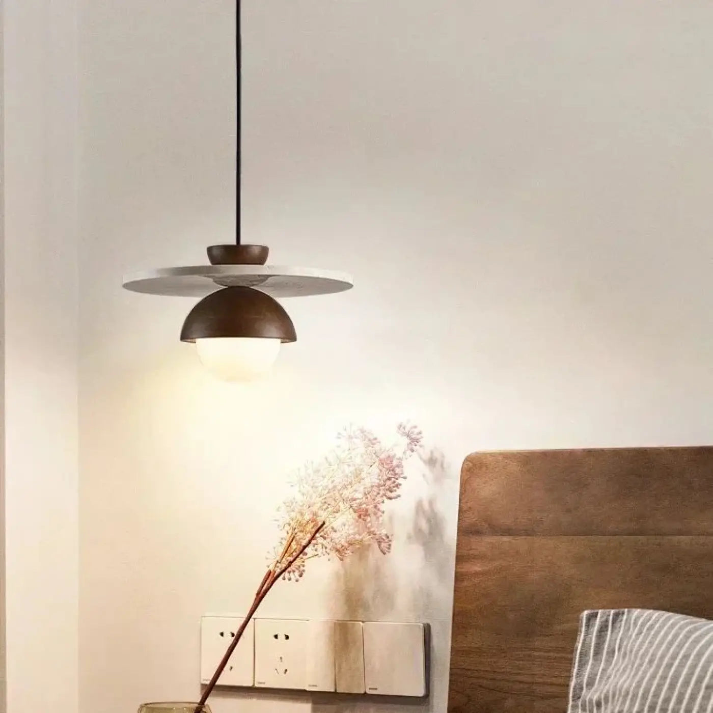 Suspension Luminaire Moderne en Bois - Codiy