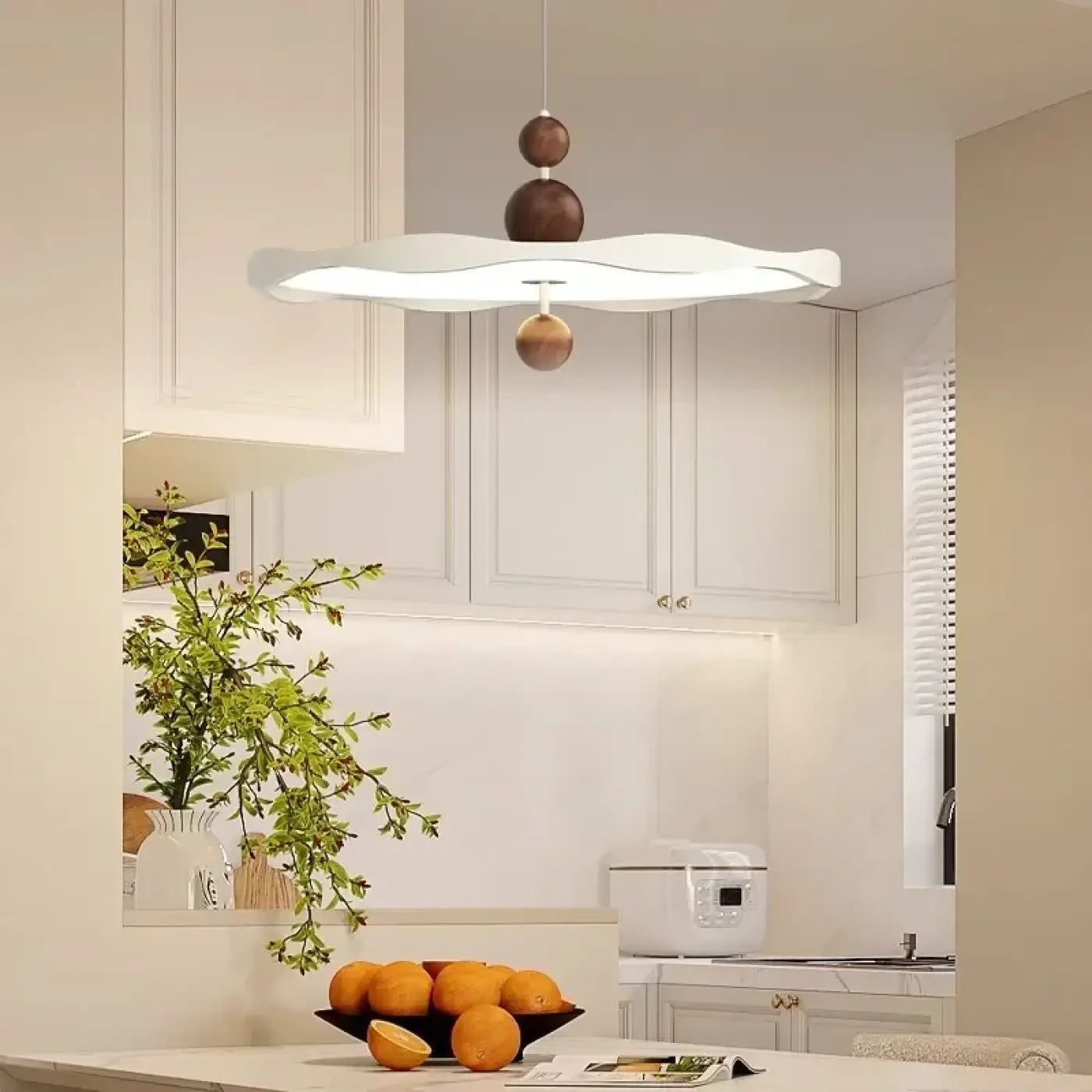 Suspension Luminaire Moderne en Bois - Onday