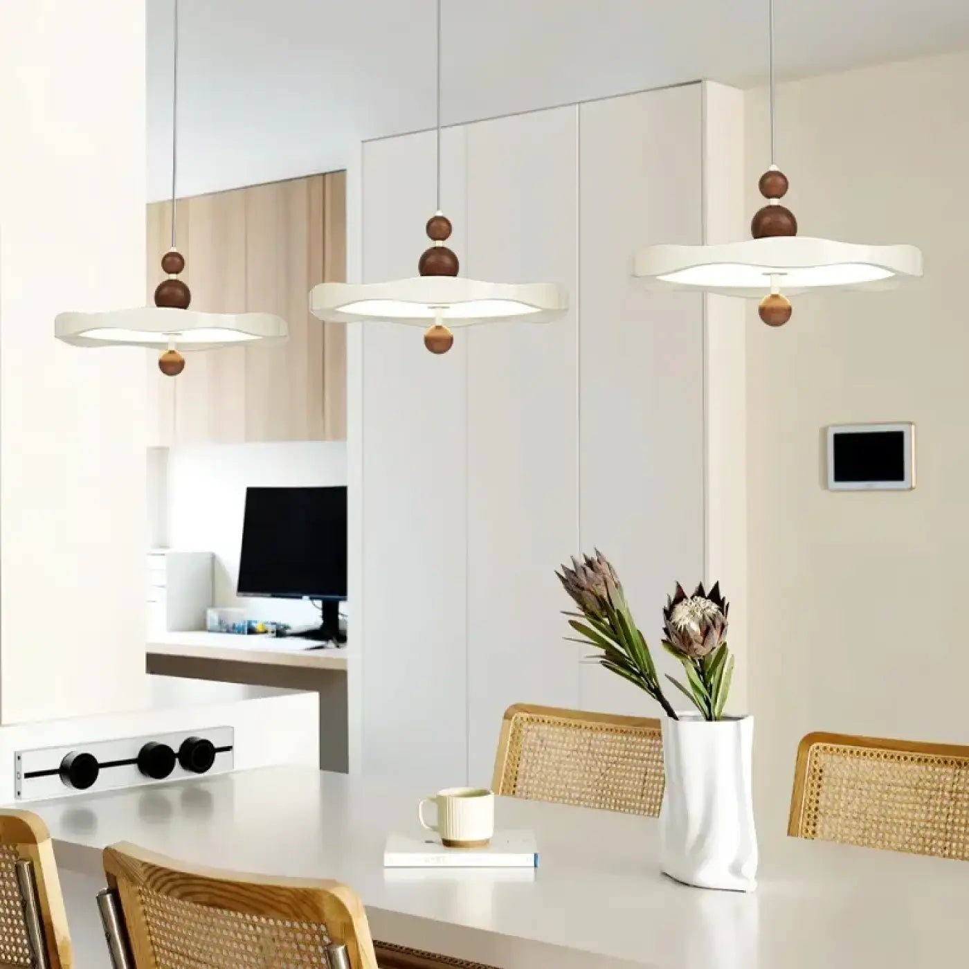 Suspension Luminaire Moderne en Bois - Onday