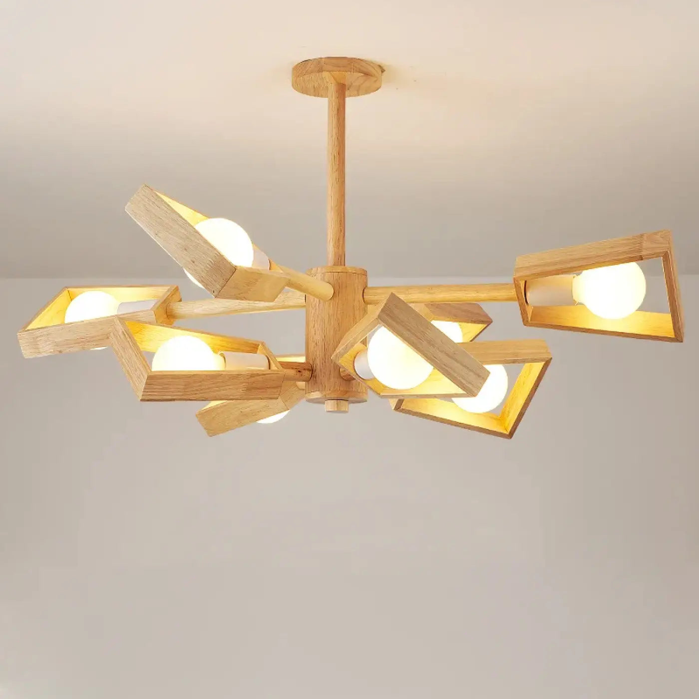 Suspension Luminaire Moderne en Bois - Andy