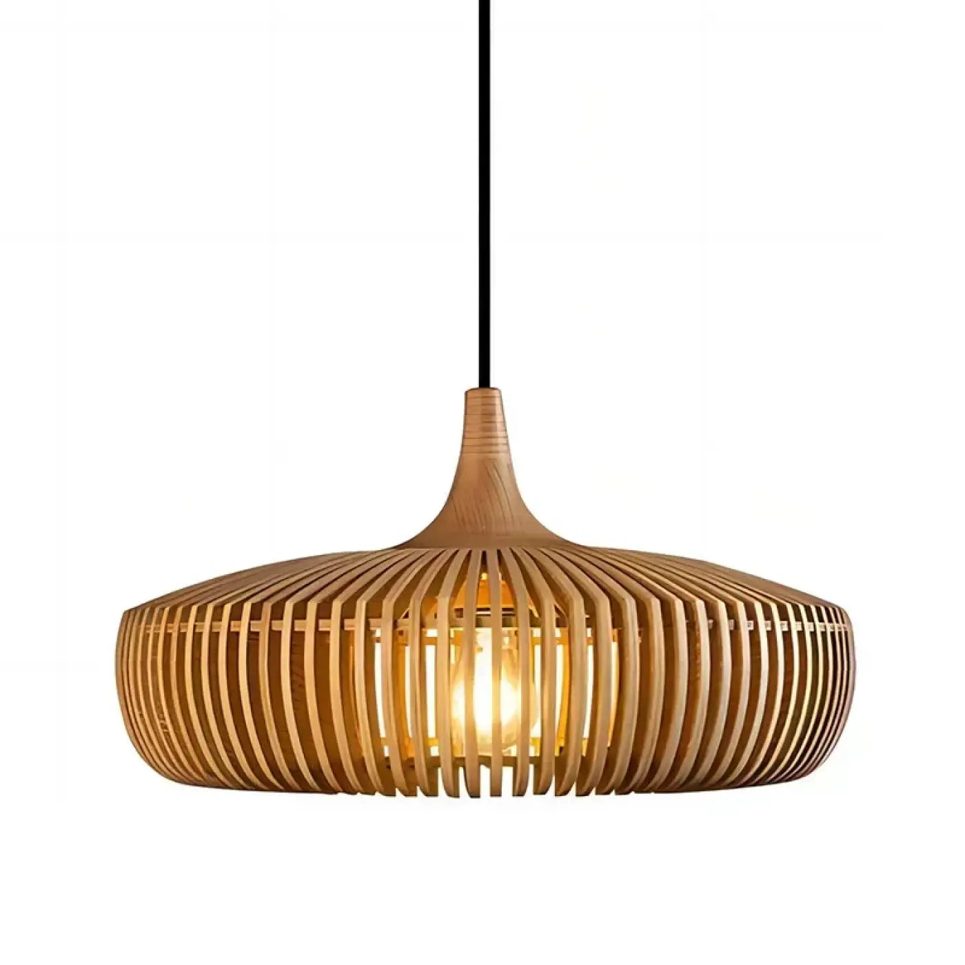 Suspension Luminaire Moderne en Bois - Natir