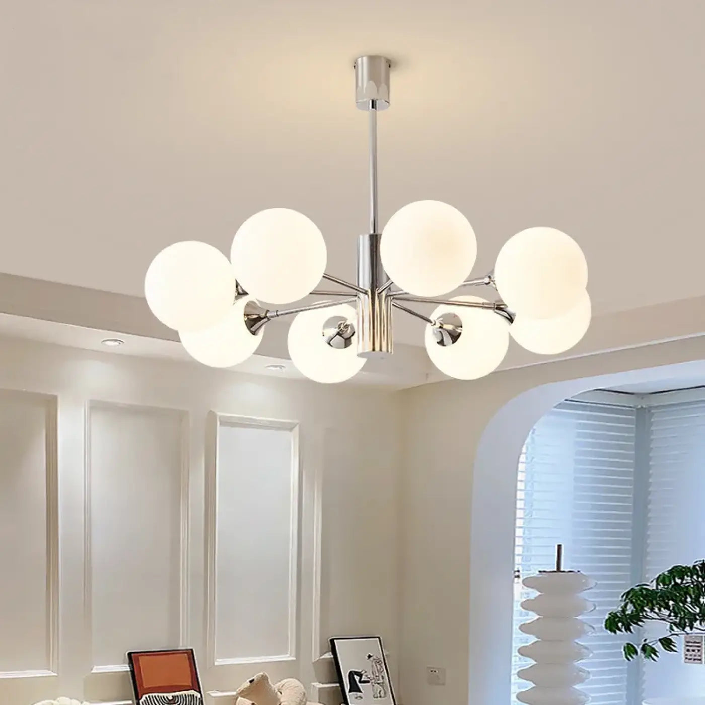 Suspension Luminaire Moderne en Verre - Paro