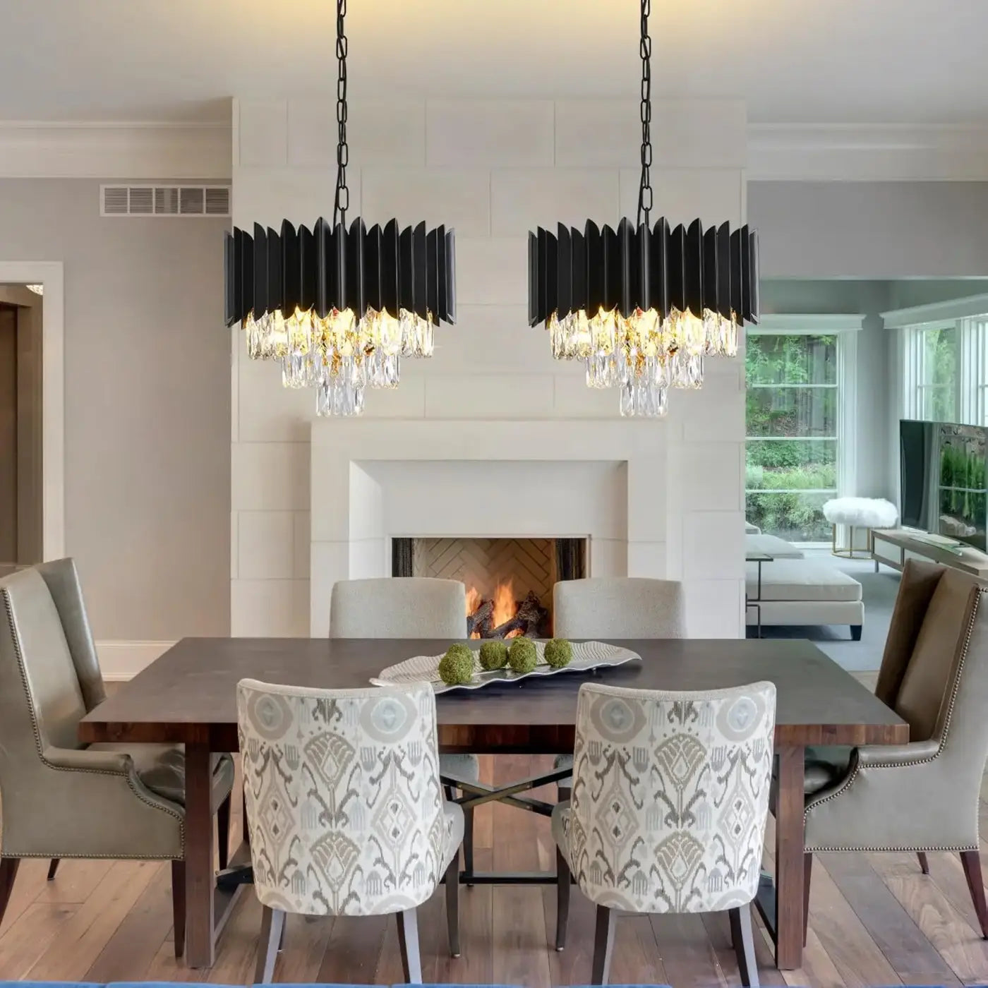 Suspension Luminaire Moderne en Cristal - Noisiro