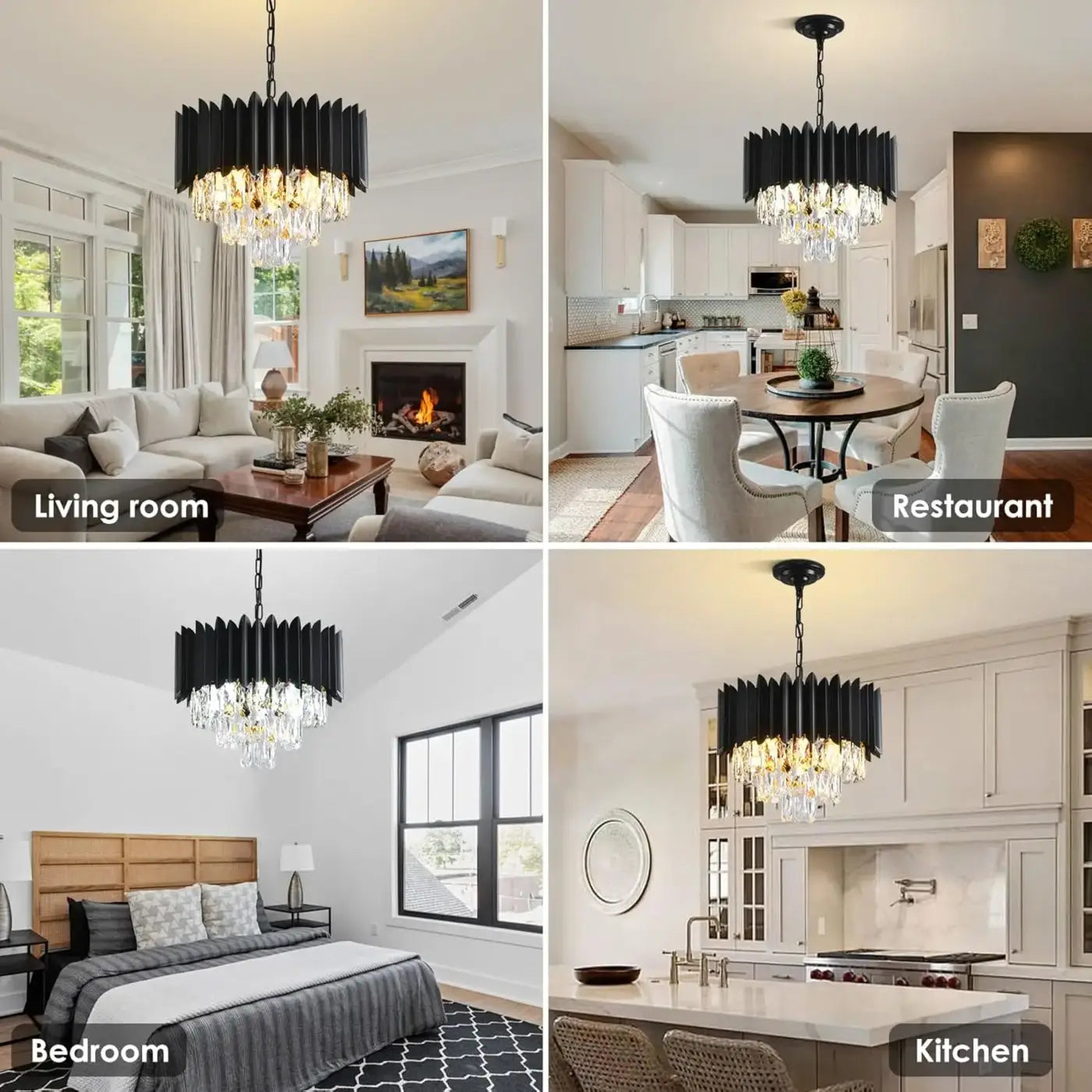 Suspension Luminaire Moderne en Cristal - Noisiro
