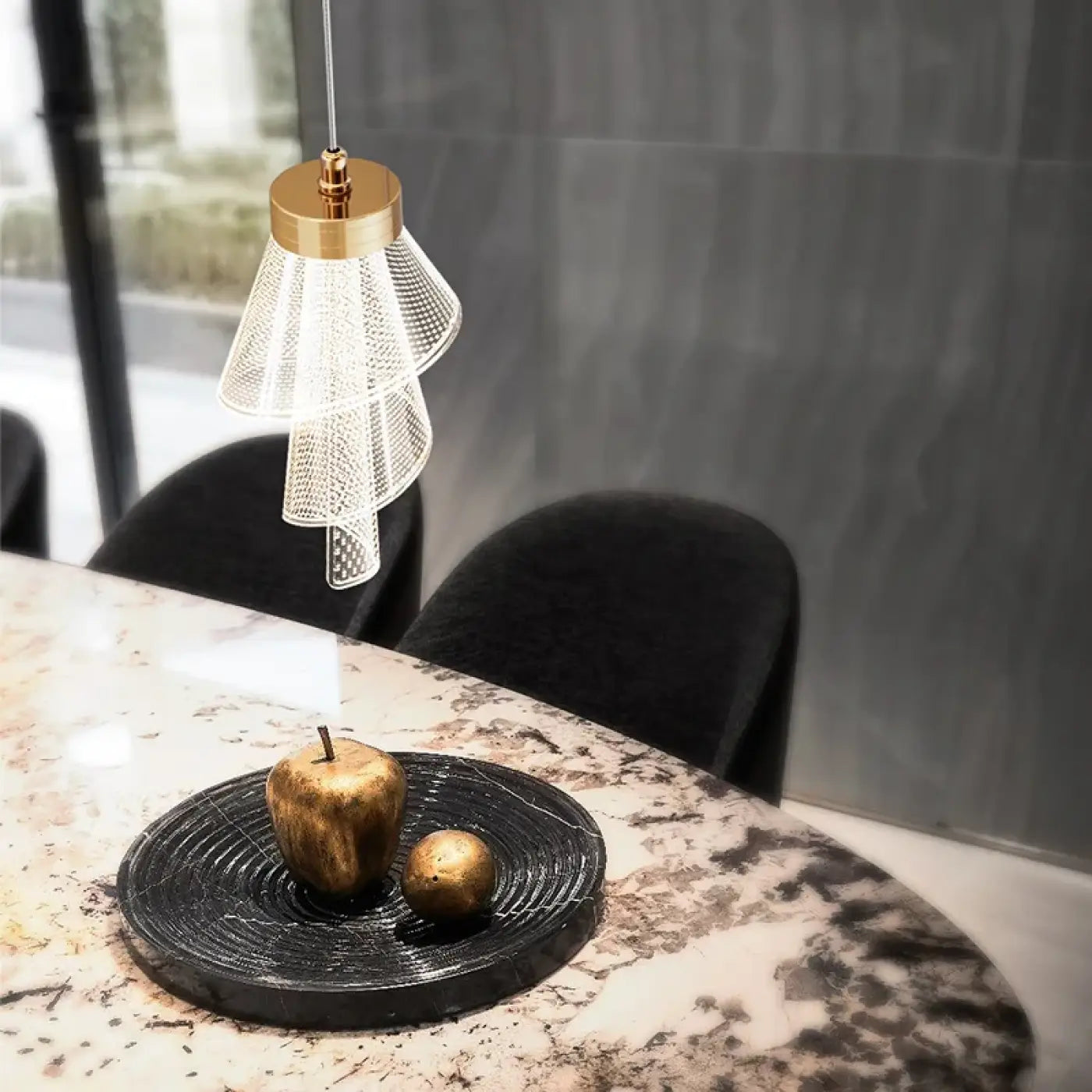 Suspension Luminaire Moderne en Laiton - Lano