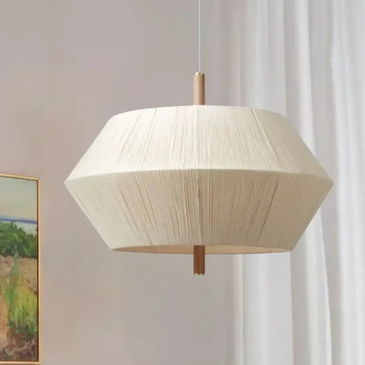 Suspension Luminaire Moderne en Bois - Beli
