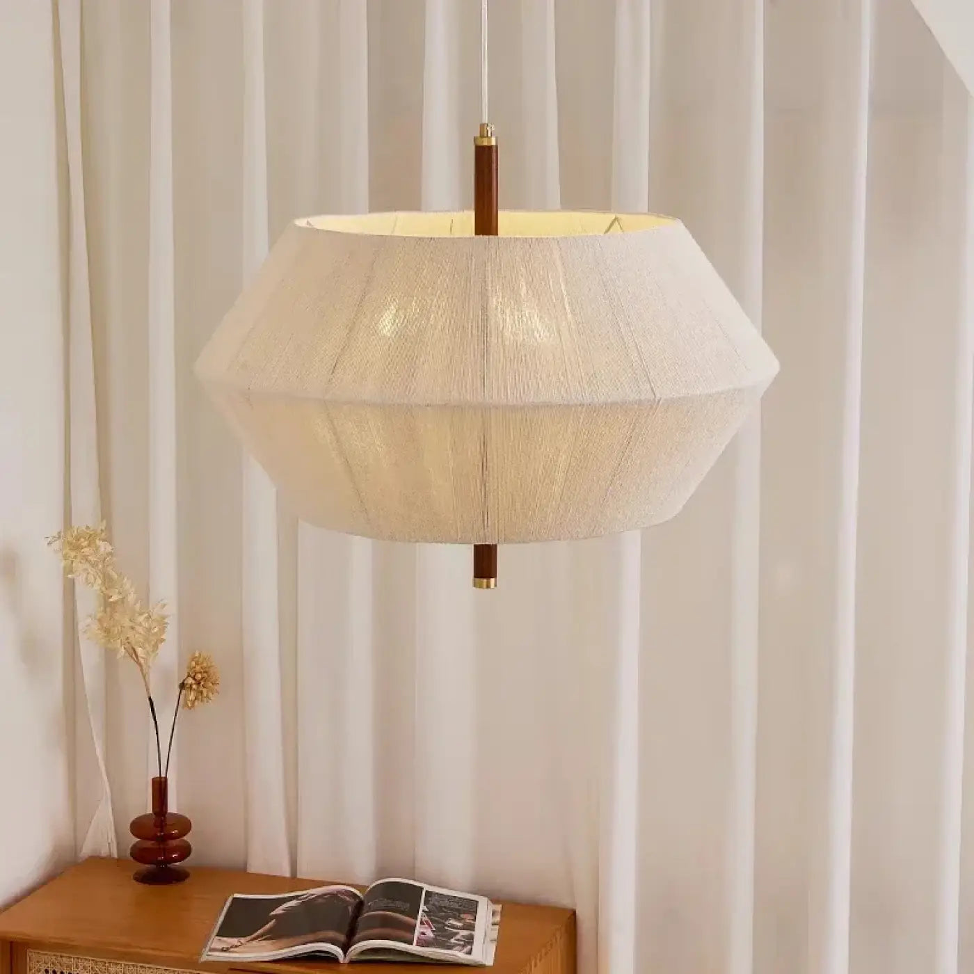 Suspension Luminaire Moderne en Bois - Beli