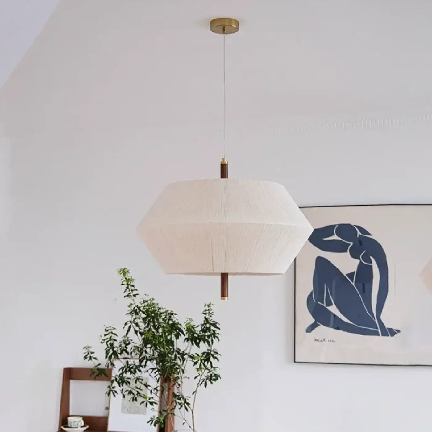 Suspension Luminaire Moderne en Bois - Beli
