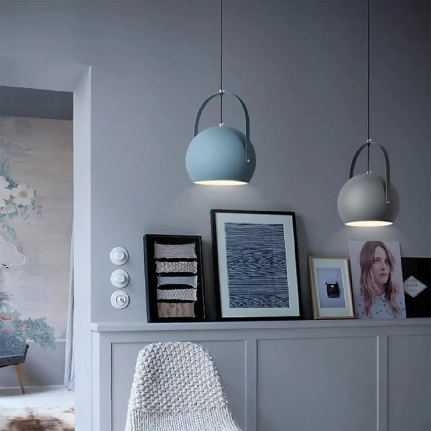 Suspension Luminaire Moderne en Metal - Paludime