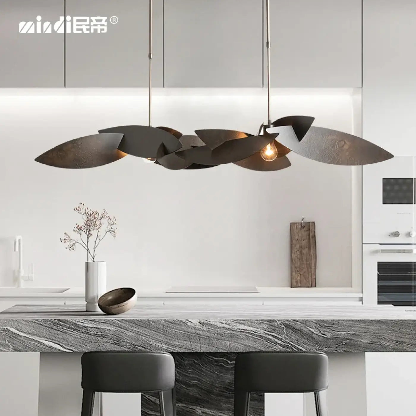 Suspension Luminaire Moderne en Metal - Tura