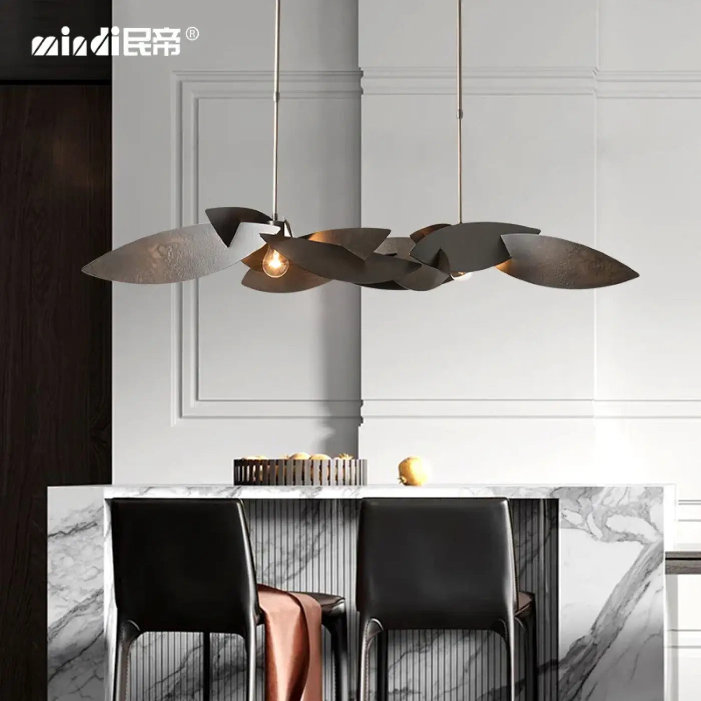 Suspension Luminaire Moderne en Metal - Tura