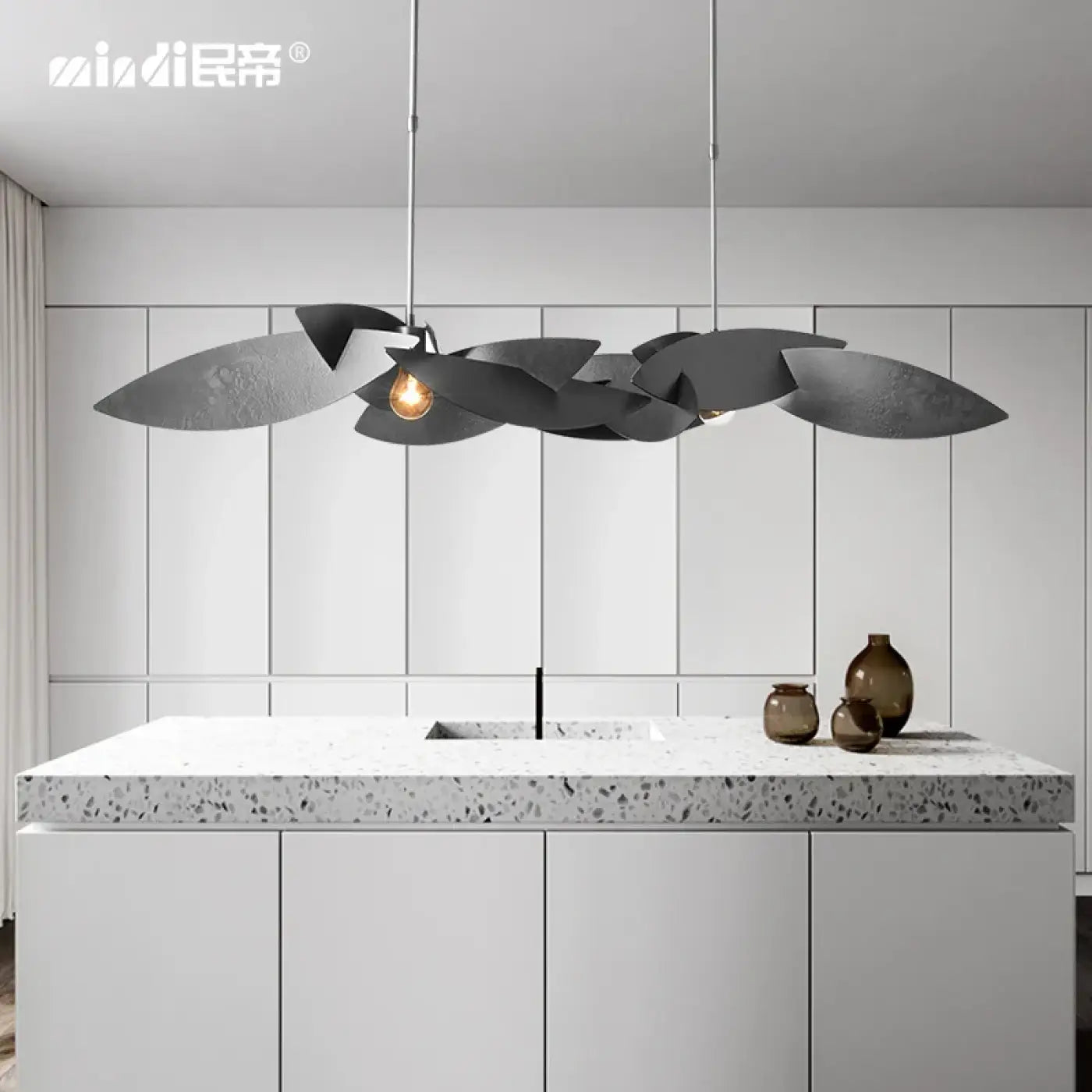 Suspension Luminaire Moderne en Metal - Tura