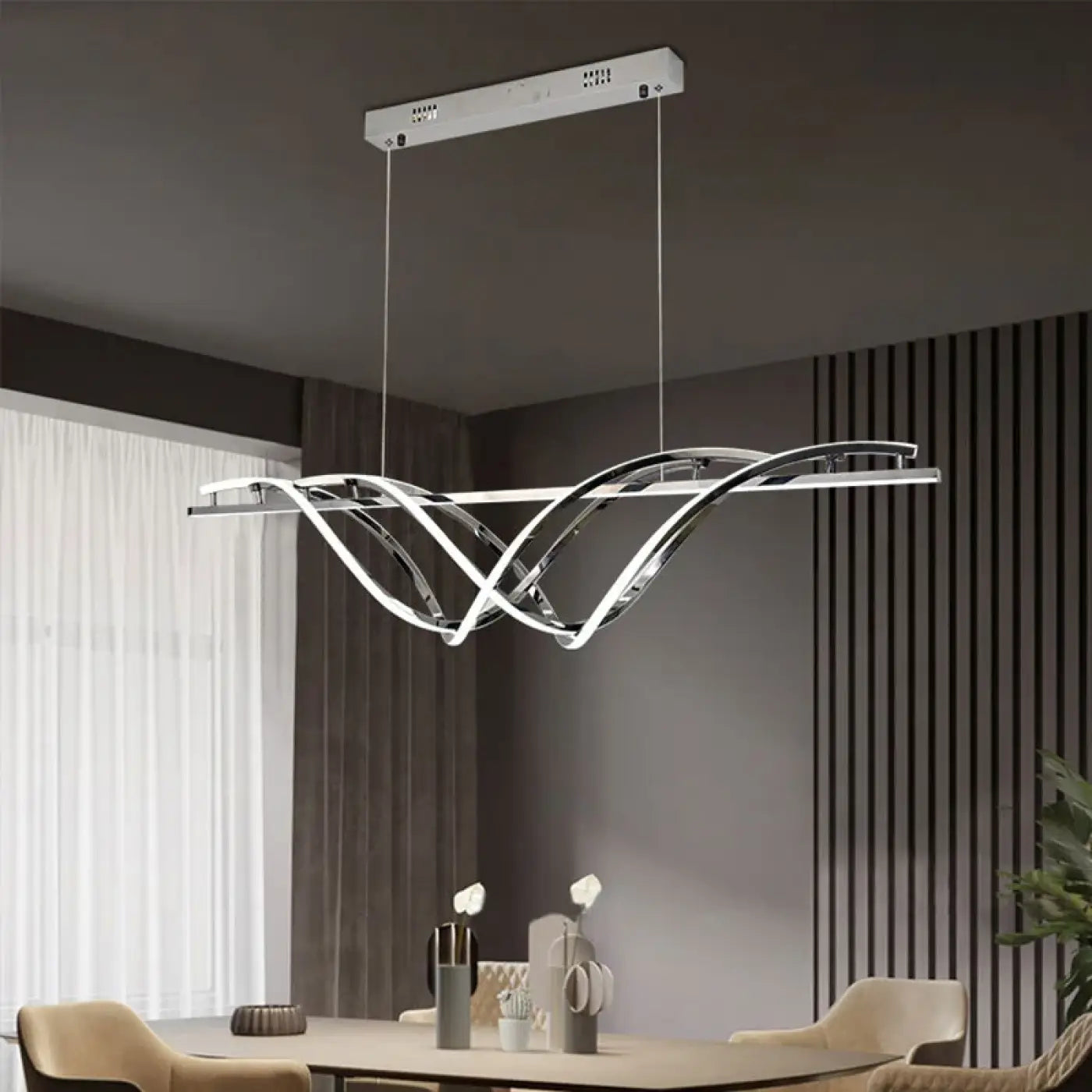 Suspension Luminaire Moderne en Metal - Lugey