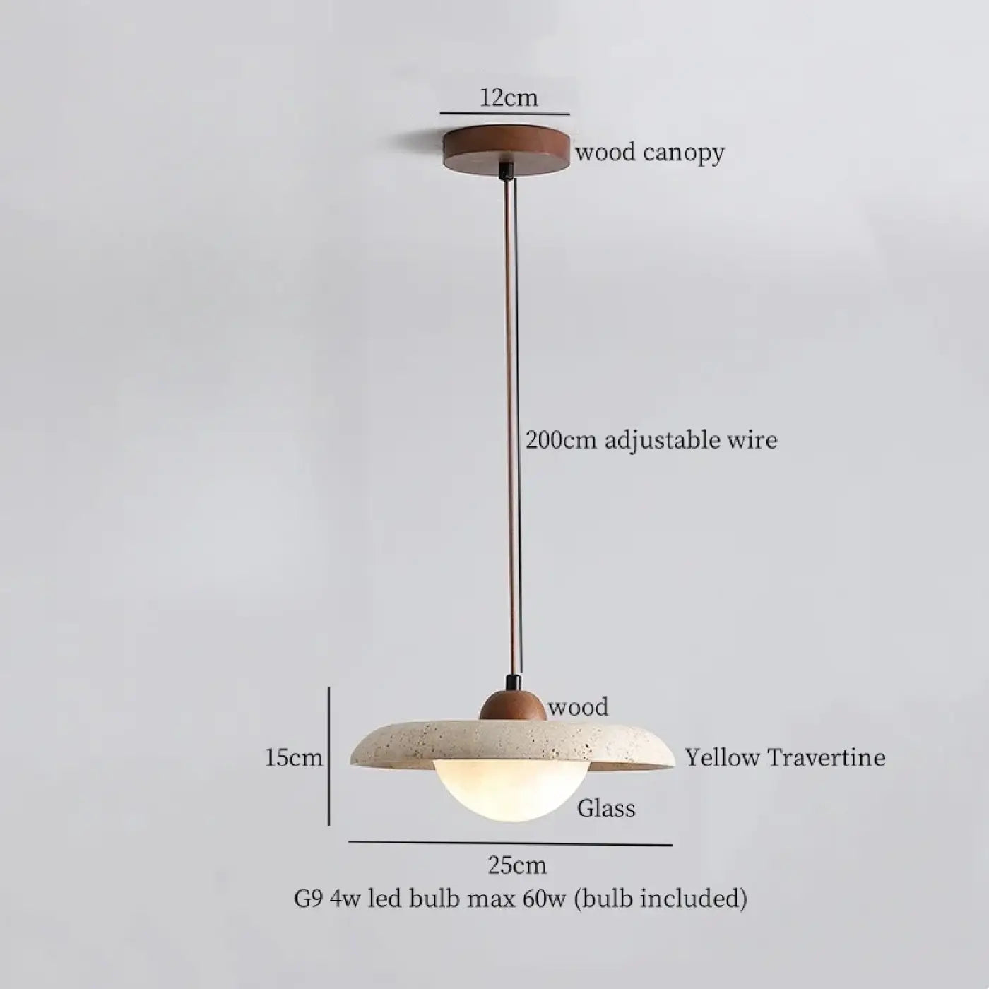 Suspension Luminaire Moderne en Verre - Hardih