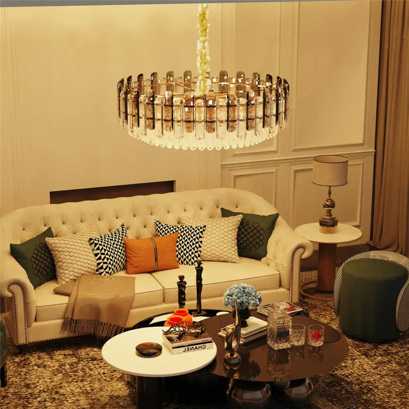 Suspension Luminaire Moderne en Cristal - Gulicie