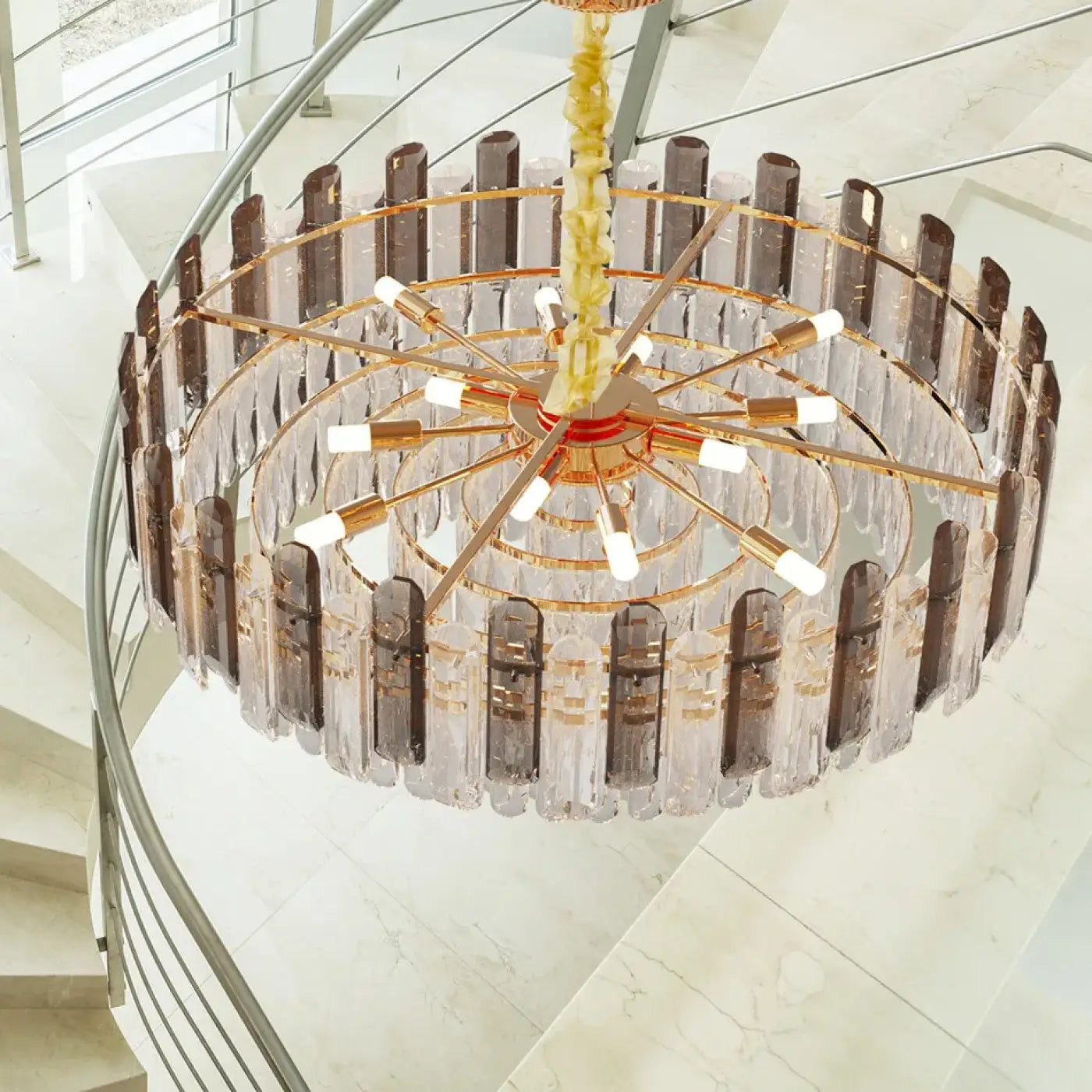 Suspension Luminaire Moderne en Cristal - Gulicie