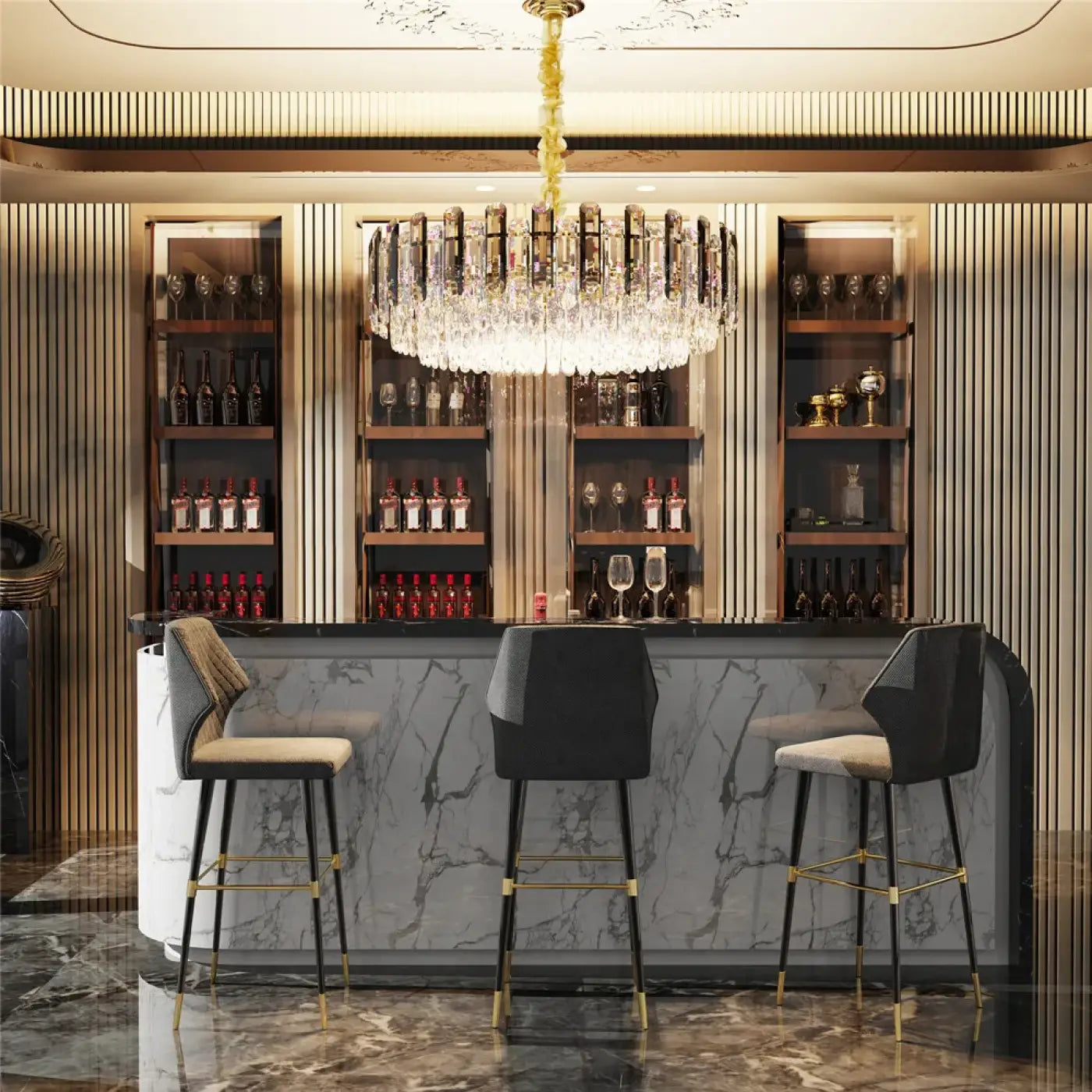 Suspension Luminaire Moderne en Cristal - Gulicie
