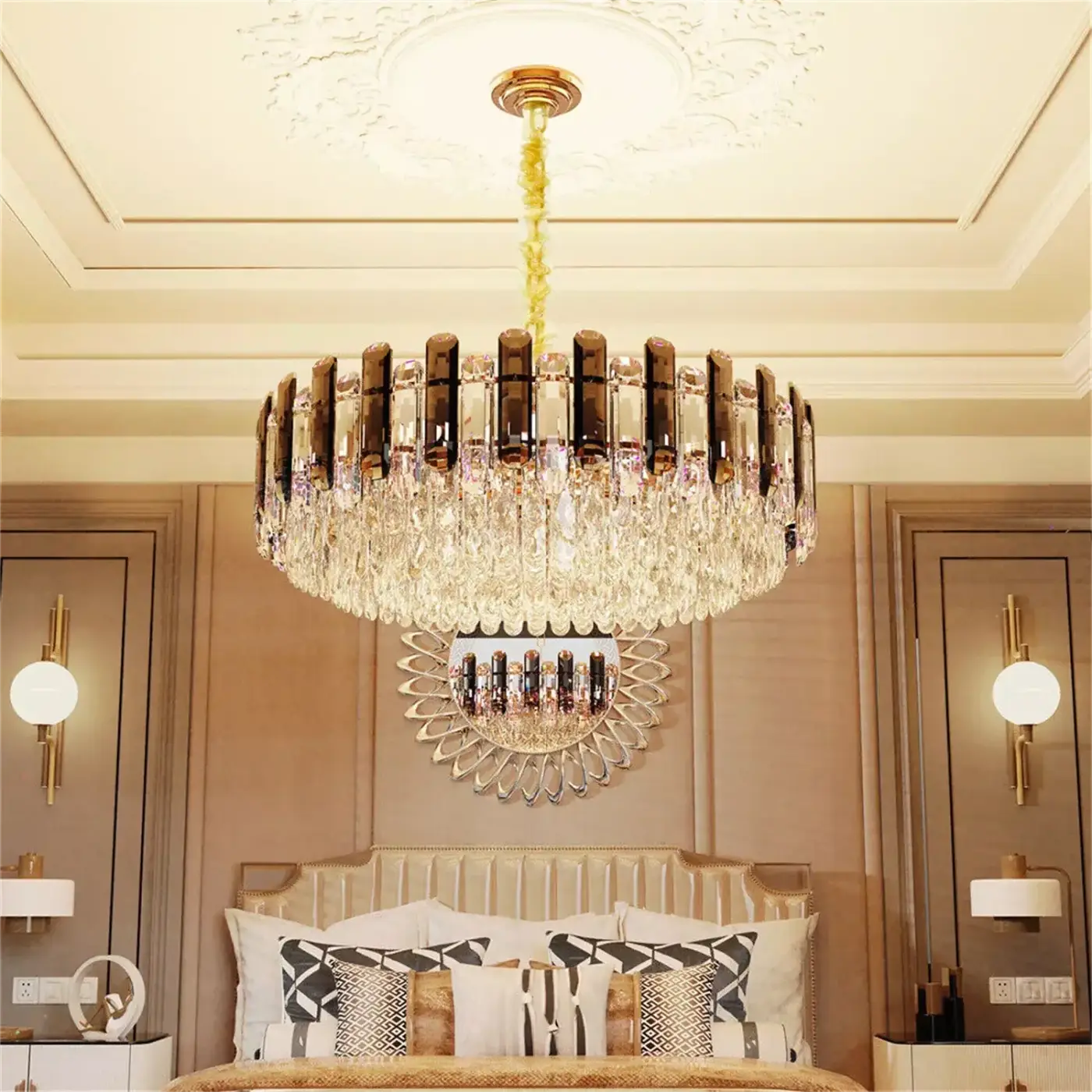 Suspension Luminaire Moderne en Cristal - Gulicie
