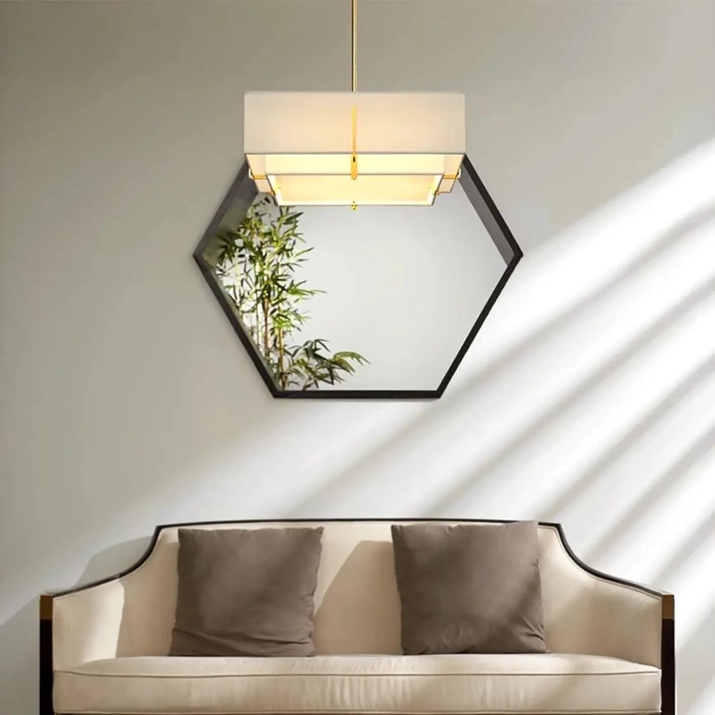 Suspension Luminaire Moderne en Tissu - Timo