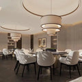 Suspension Luminaire Moderne en Tissu - Dovori
