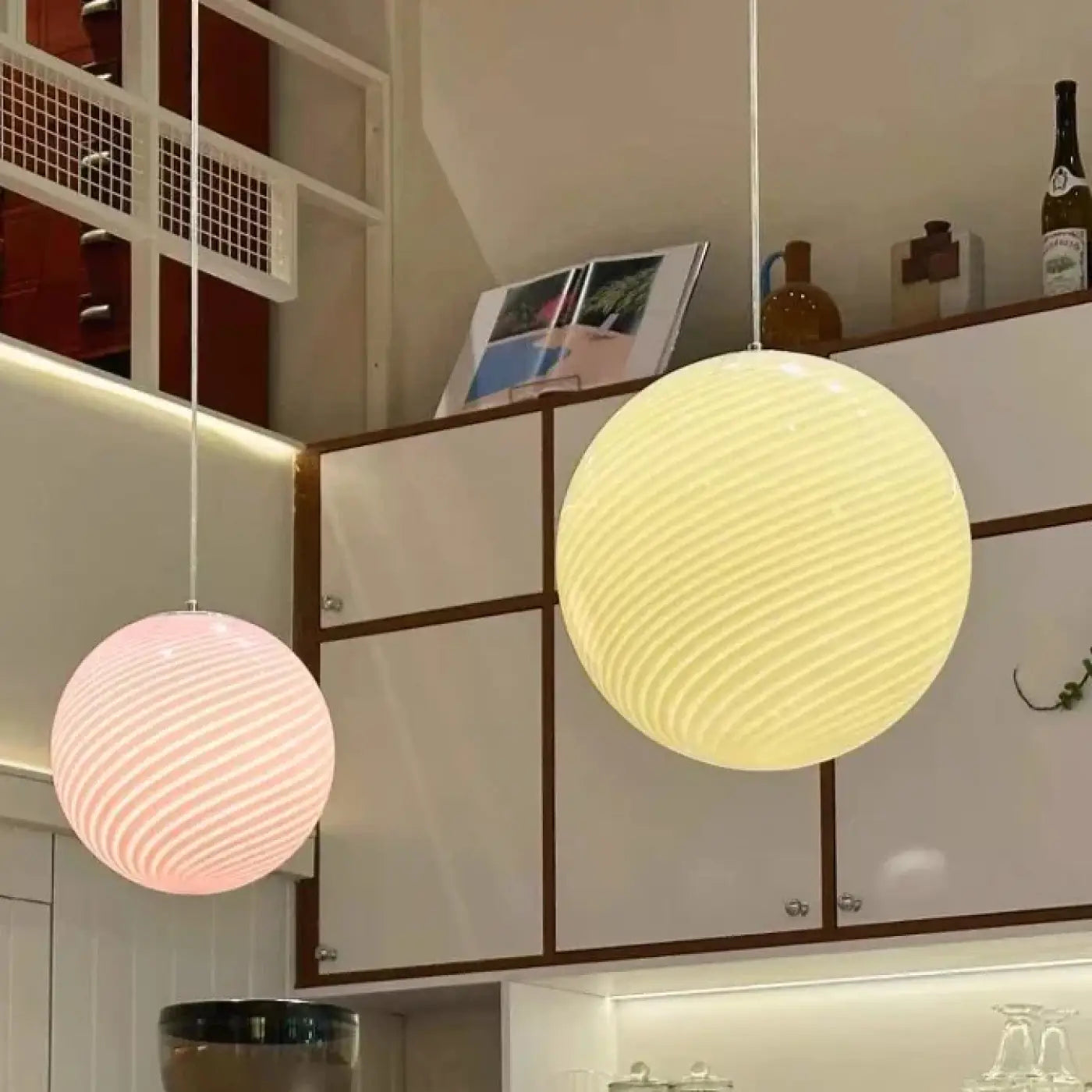 Suspension Luminaire Moderne en Verre - Lorecoli