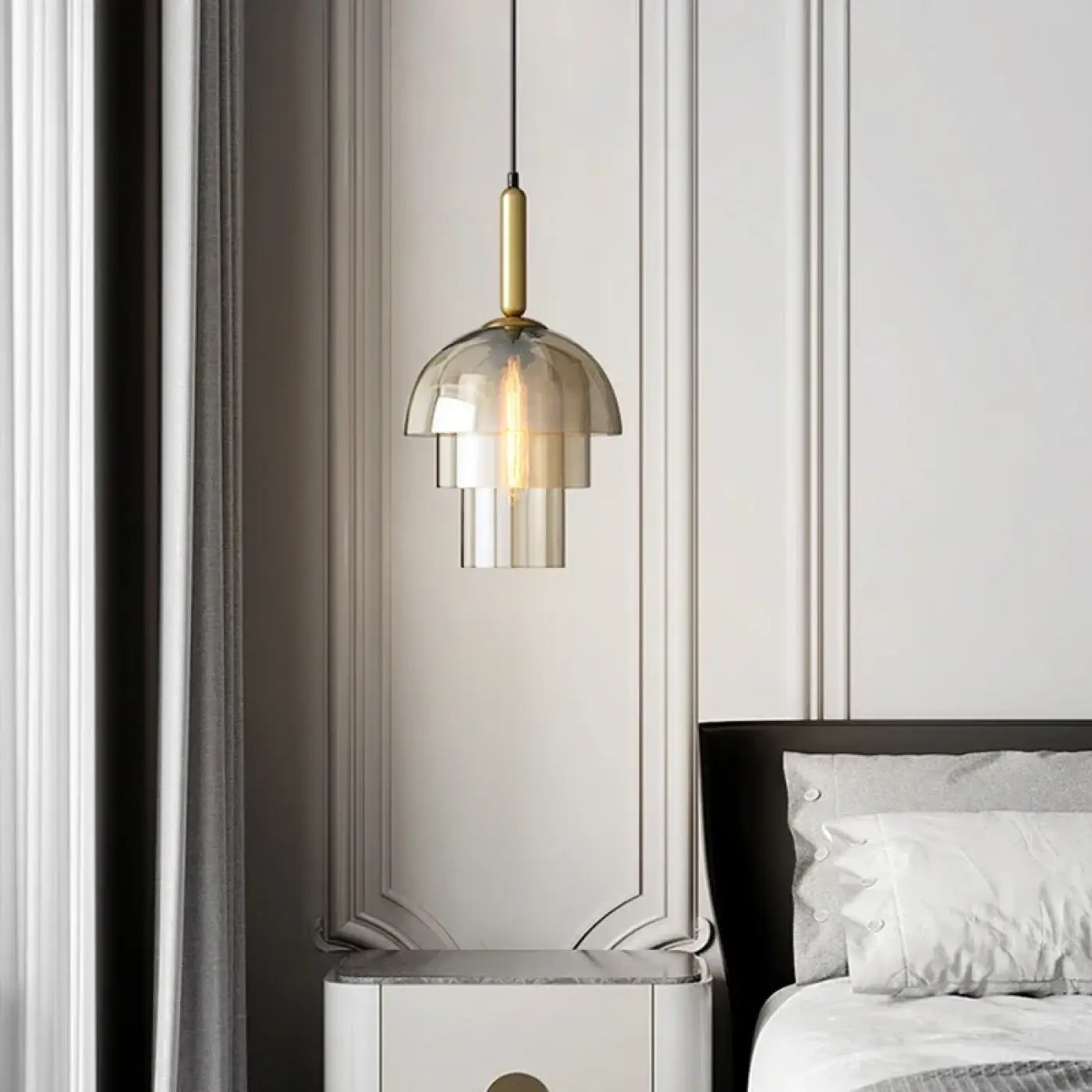 Suspension Luminaire Moderne en Verre - Gasi