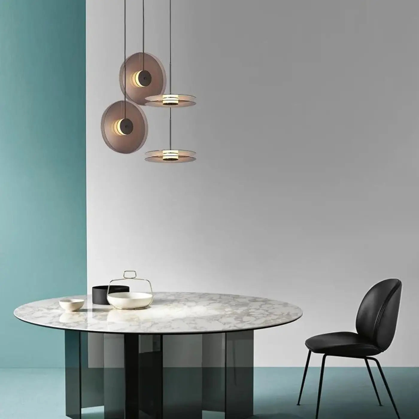 Suspension Luminaire Moderne en Verre - Vezo
