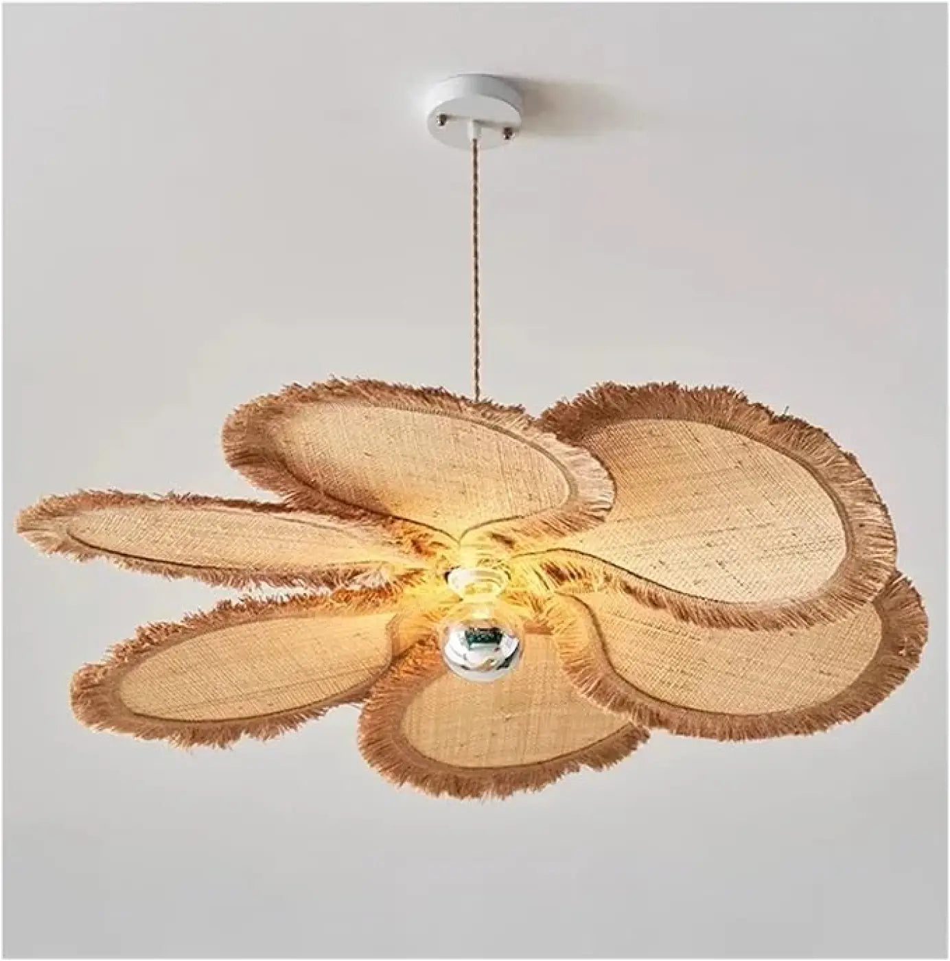 Suspension Luminaire Design en Rotin - Fana