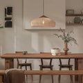 Suspension Luminaire Elegant en Bois - Jatre