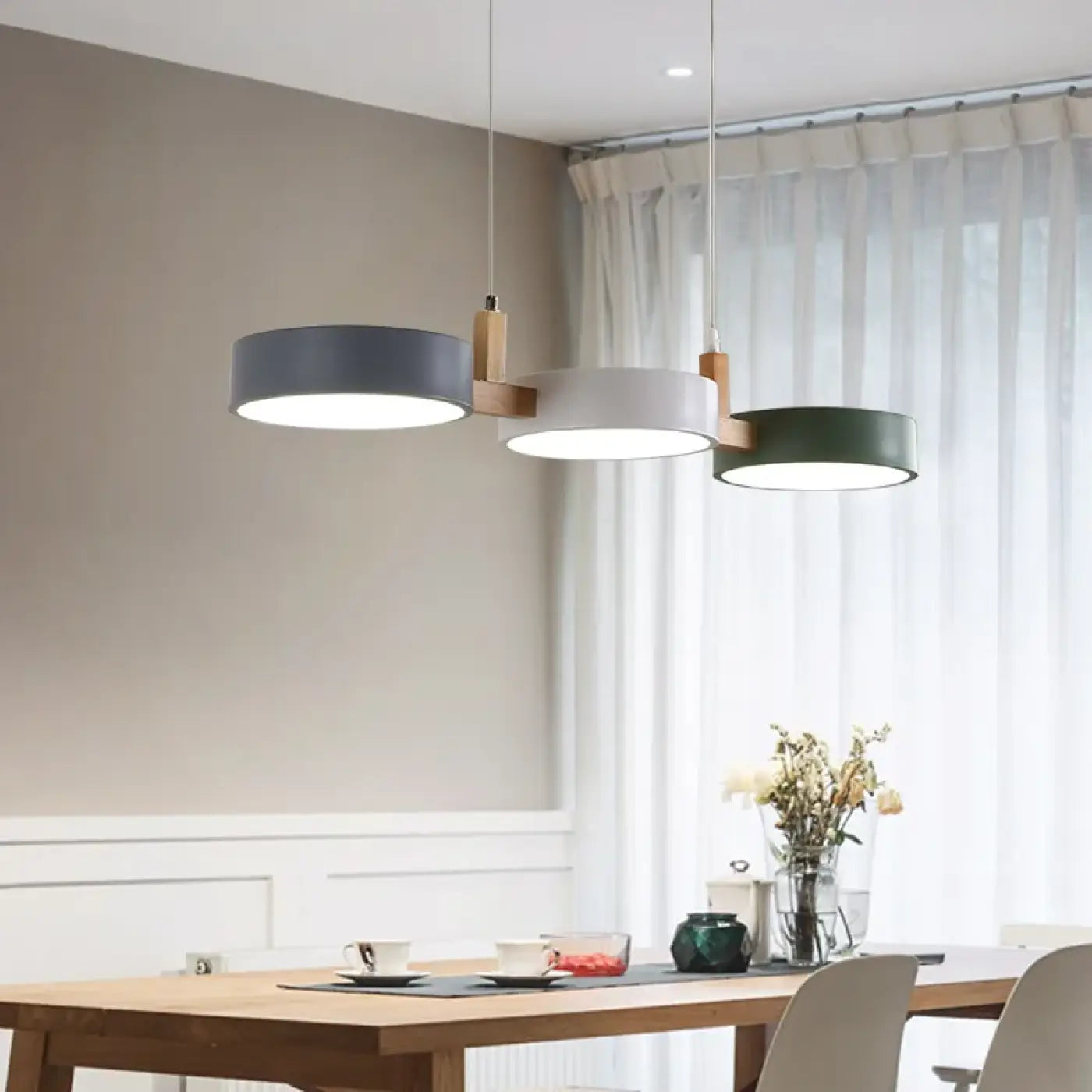 Suspension Luminaire en Bois - Trocilore