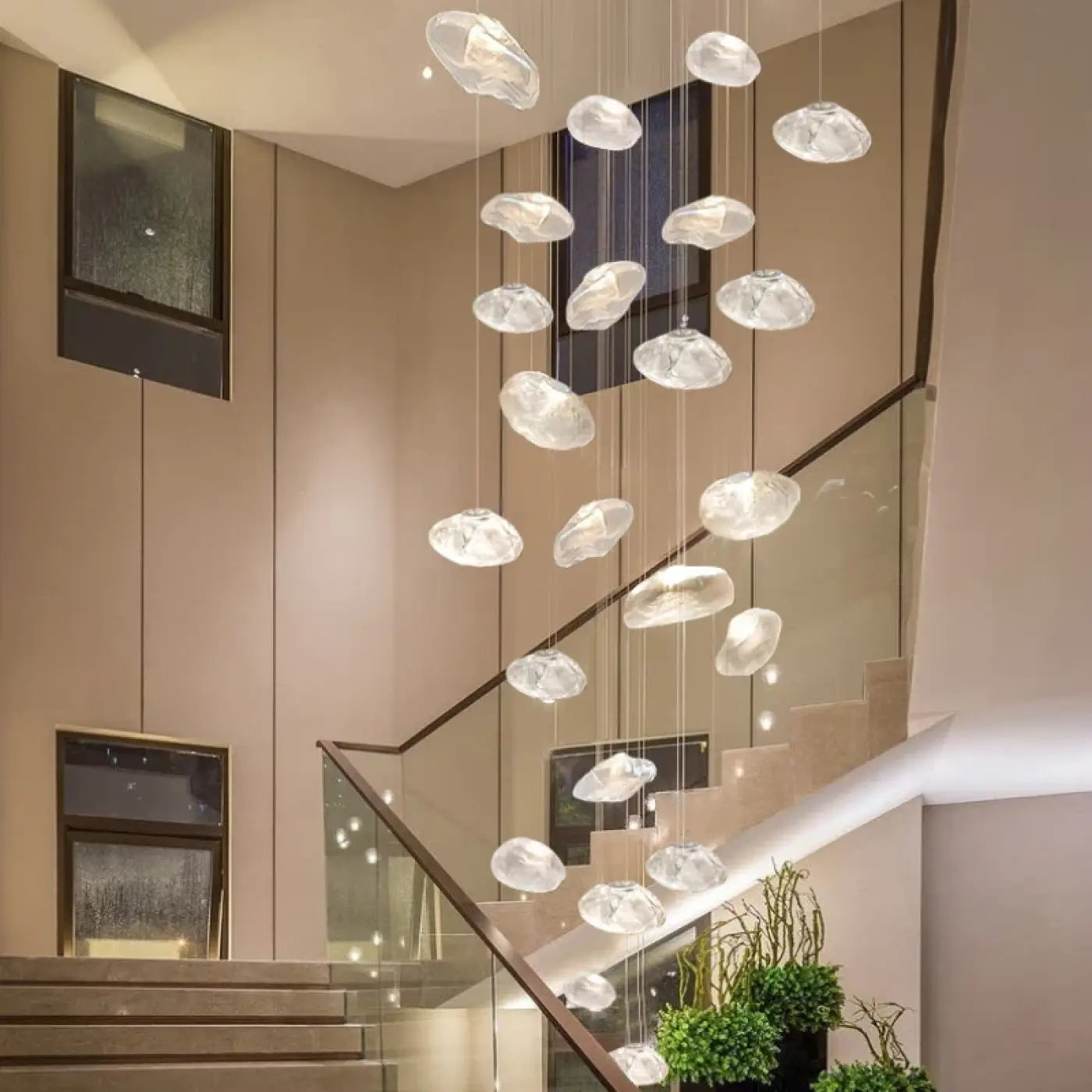 Suspension Luminaire Design en Verre - Karijat