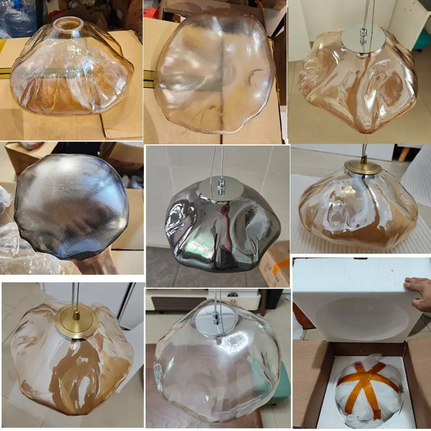 Suspension Luminaire Design en Verre - Venu