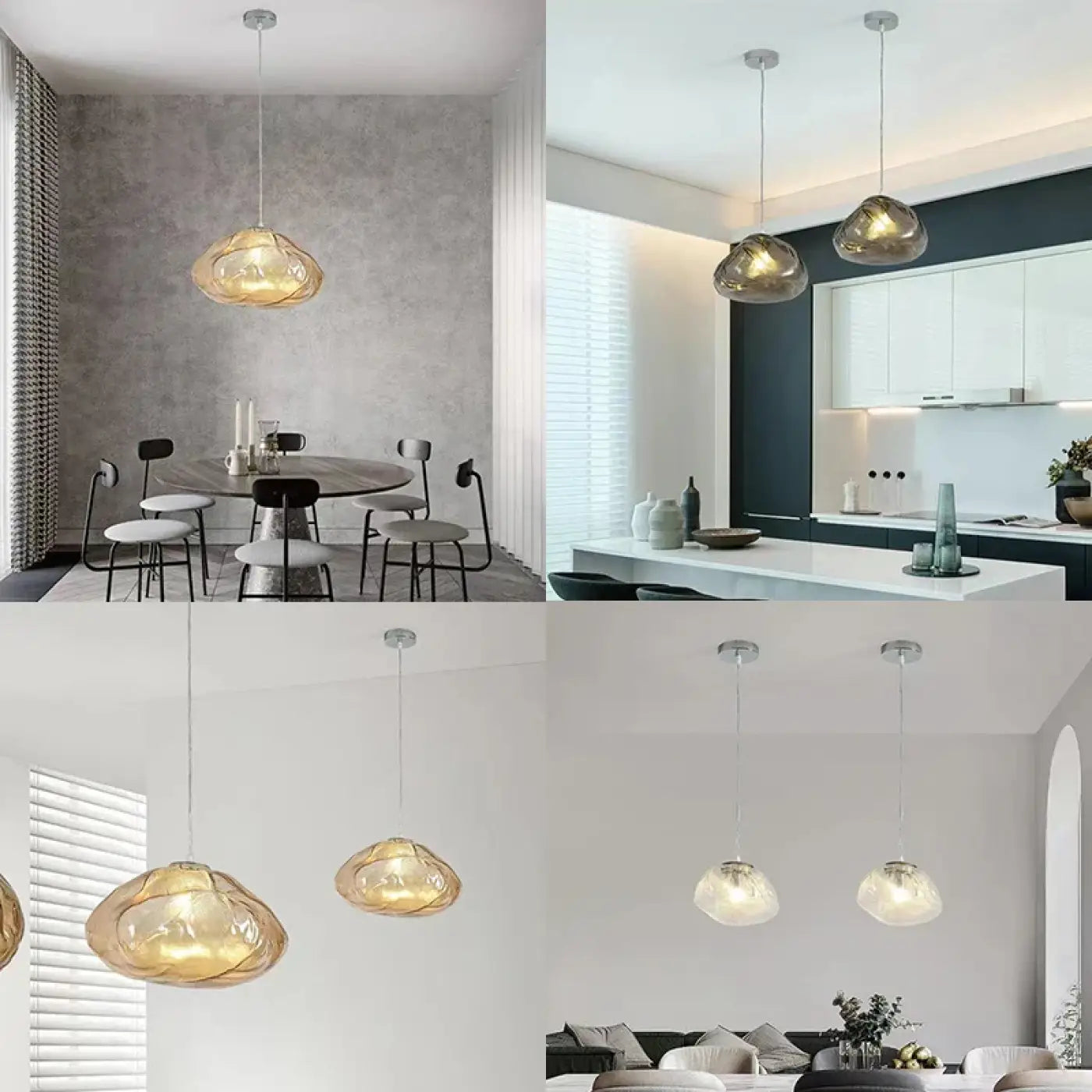 Suspension Luminaire Design en Verre - Venu