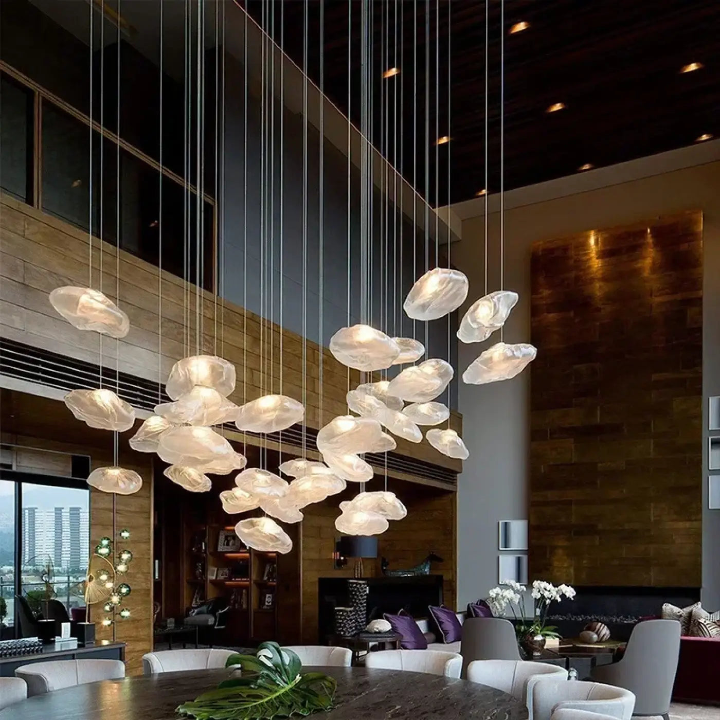 Suspension Luminaire Moderne en Verre - Nuso