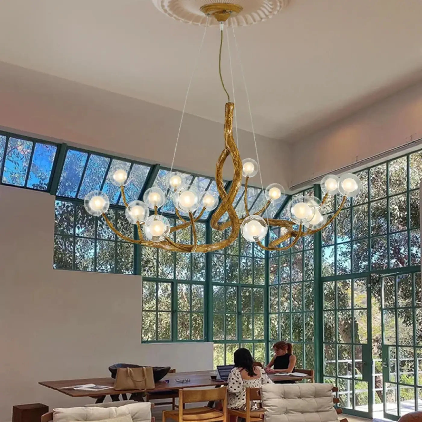 Suspension Luminaire en Bois - Dorigini