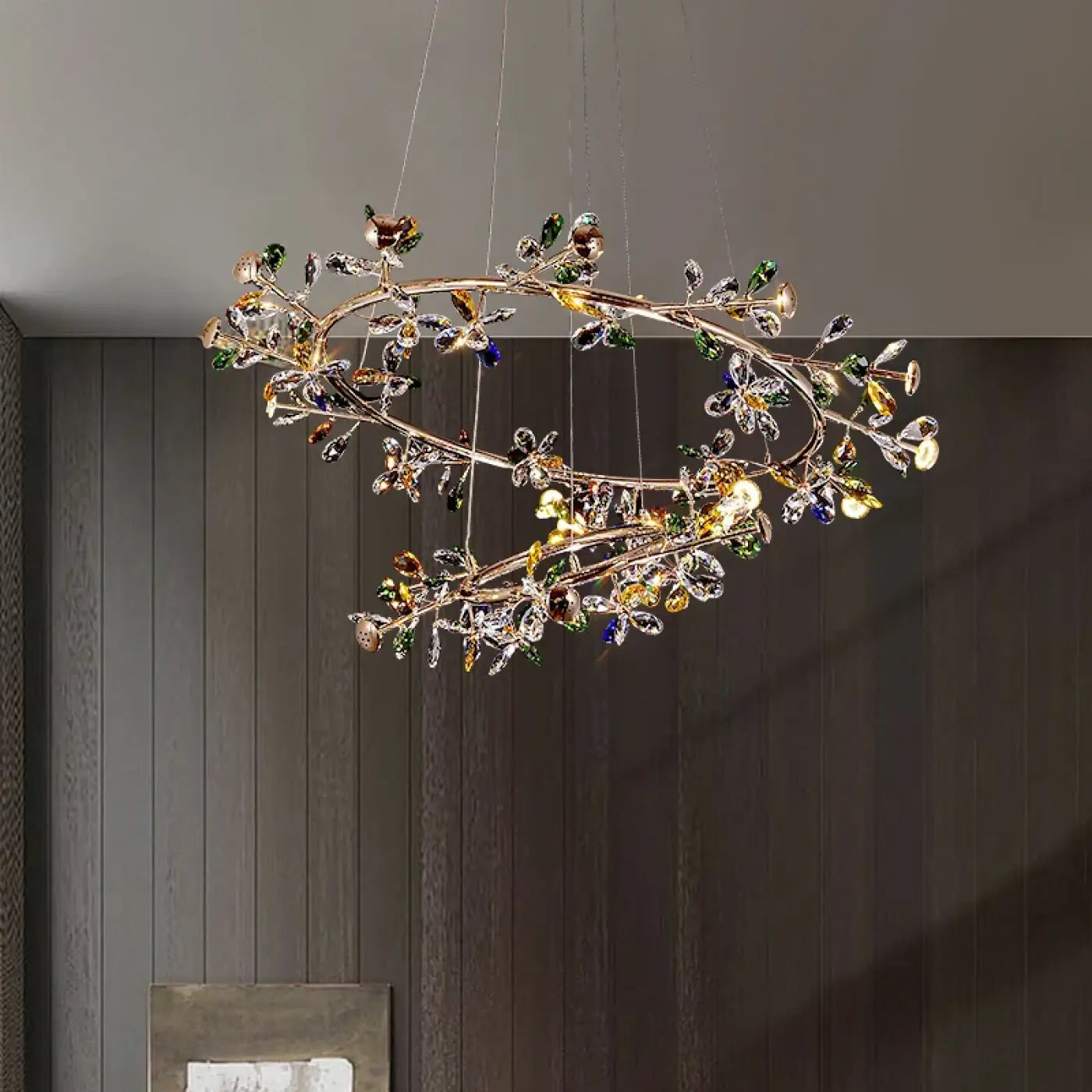 Suspension Luminaire Design en Cristal - Rita