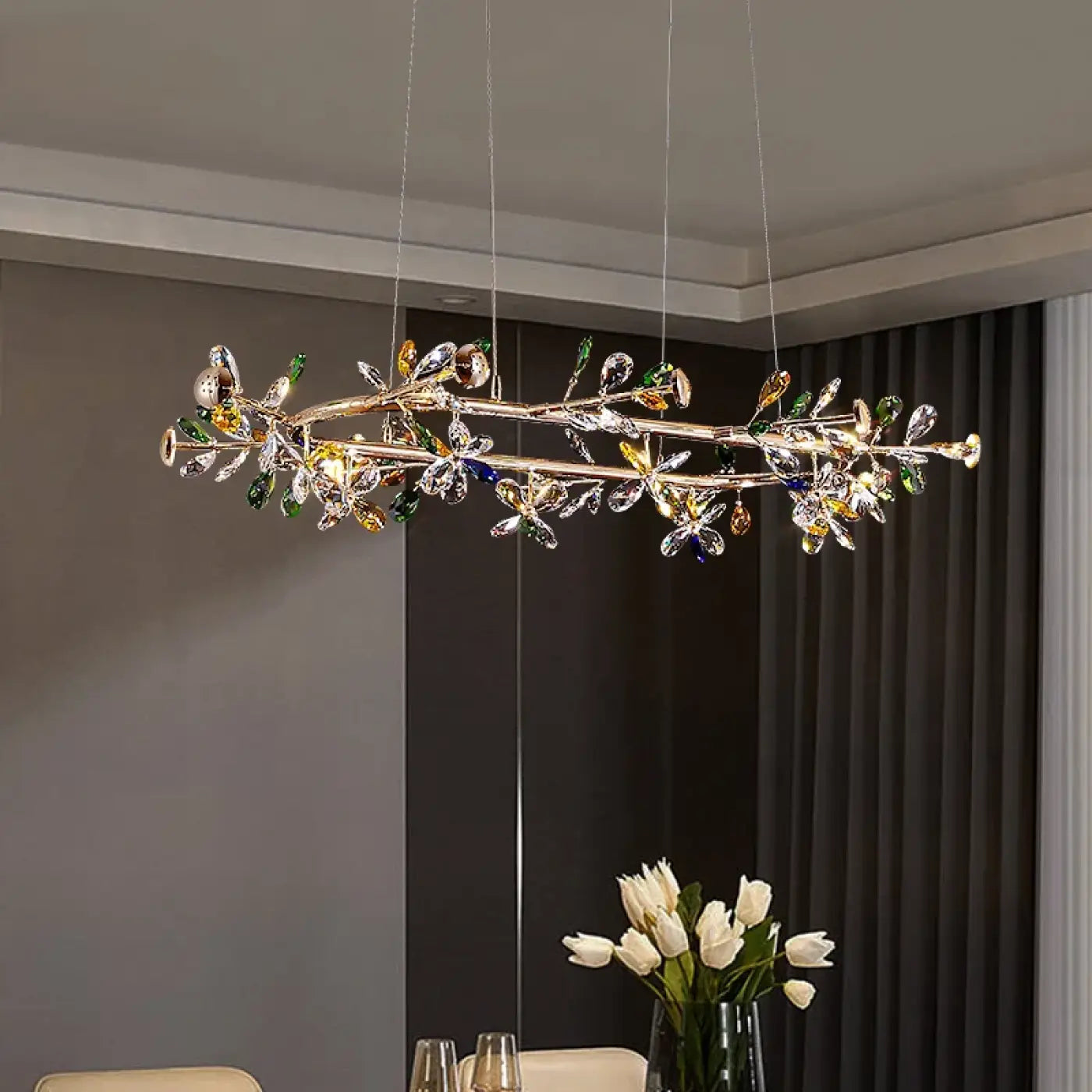 Suspension Luminaire Design en Cristal - Rita