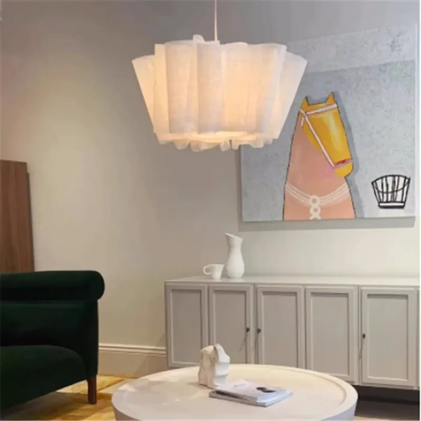 Suspension Luminaire en Tissu - Rati