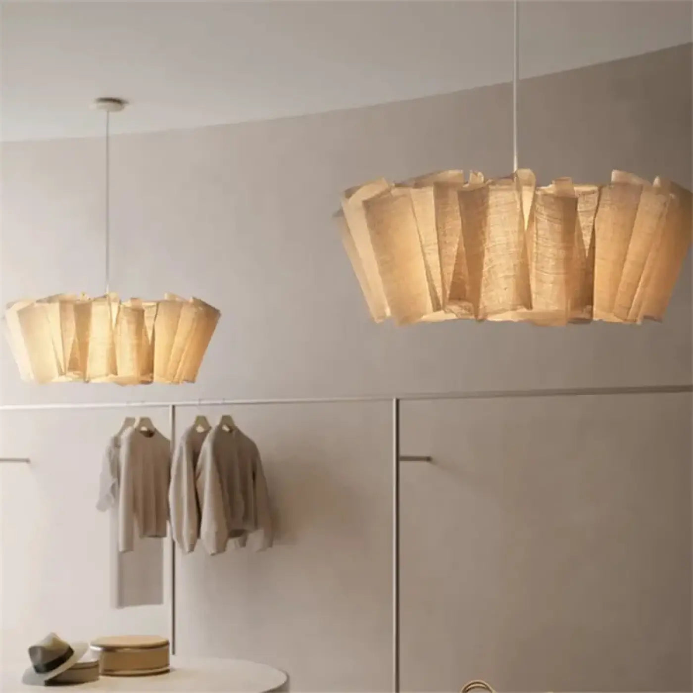 Suspension Luminaire en Tissu - Rati