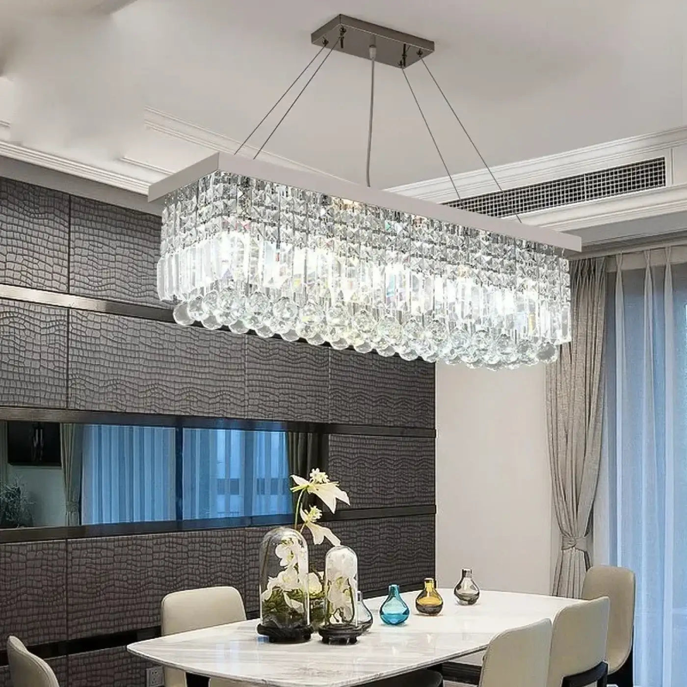 Suspension Luminaire Design en Cristal - Gacris