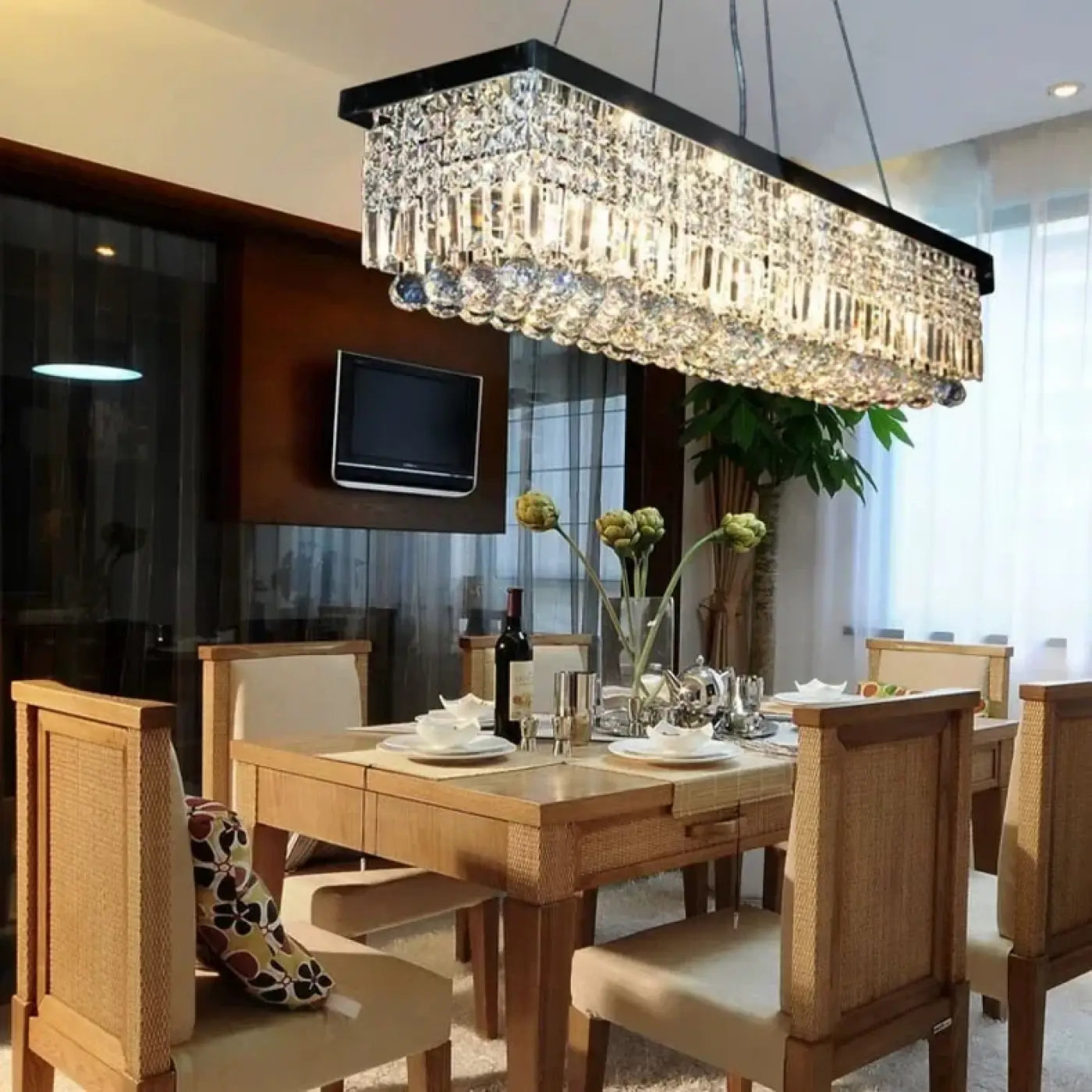Suspension Luminaire Design en Cristal - Gacris