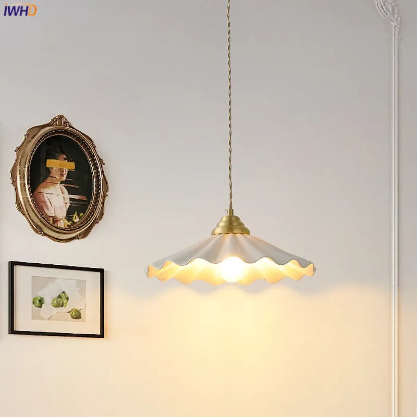 Suspension Luminaire Retro en Laiton - Tiroy