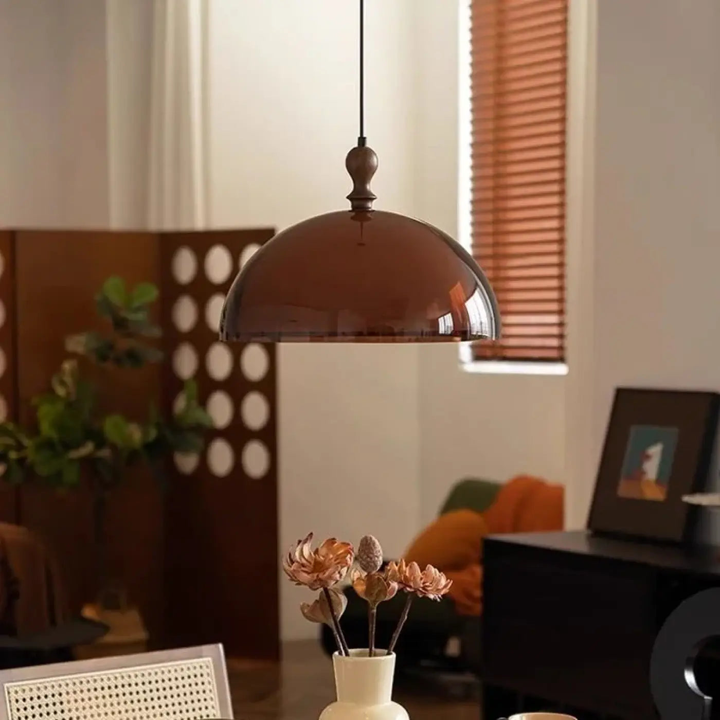Suspension Luminaire Retro en Metal - Roova
