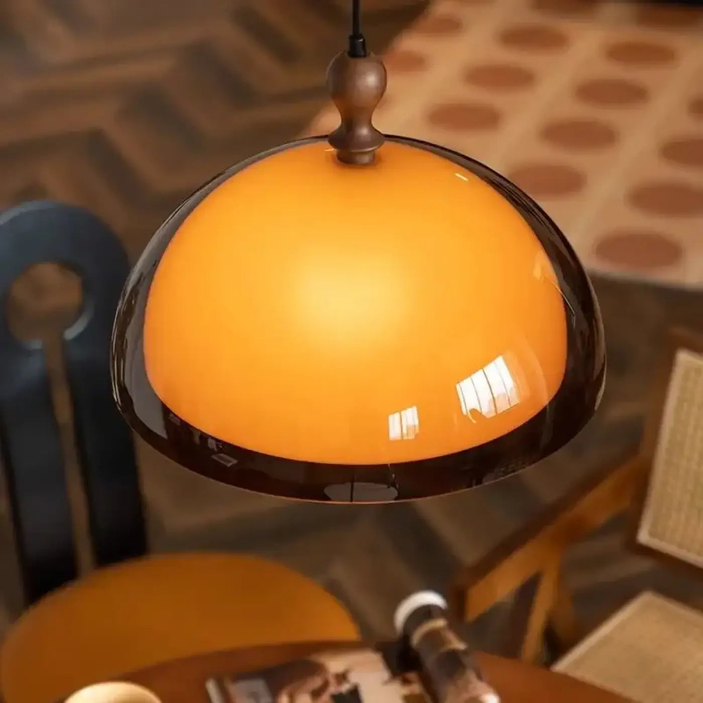 Suspension Luminaire Retro en Metal - Roova