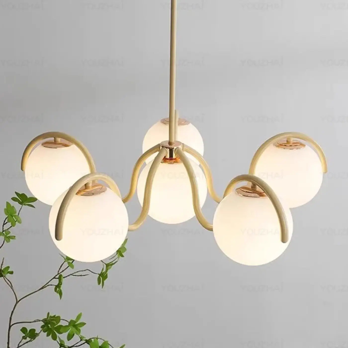 Suspension Luminaire Retro en Metal - Gusea